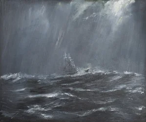 Gneisenau dans une tempête en mer du Nord 1940, 2006